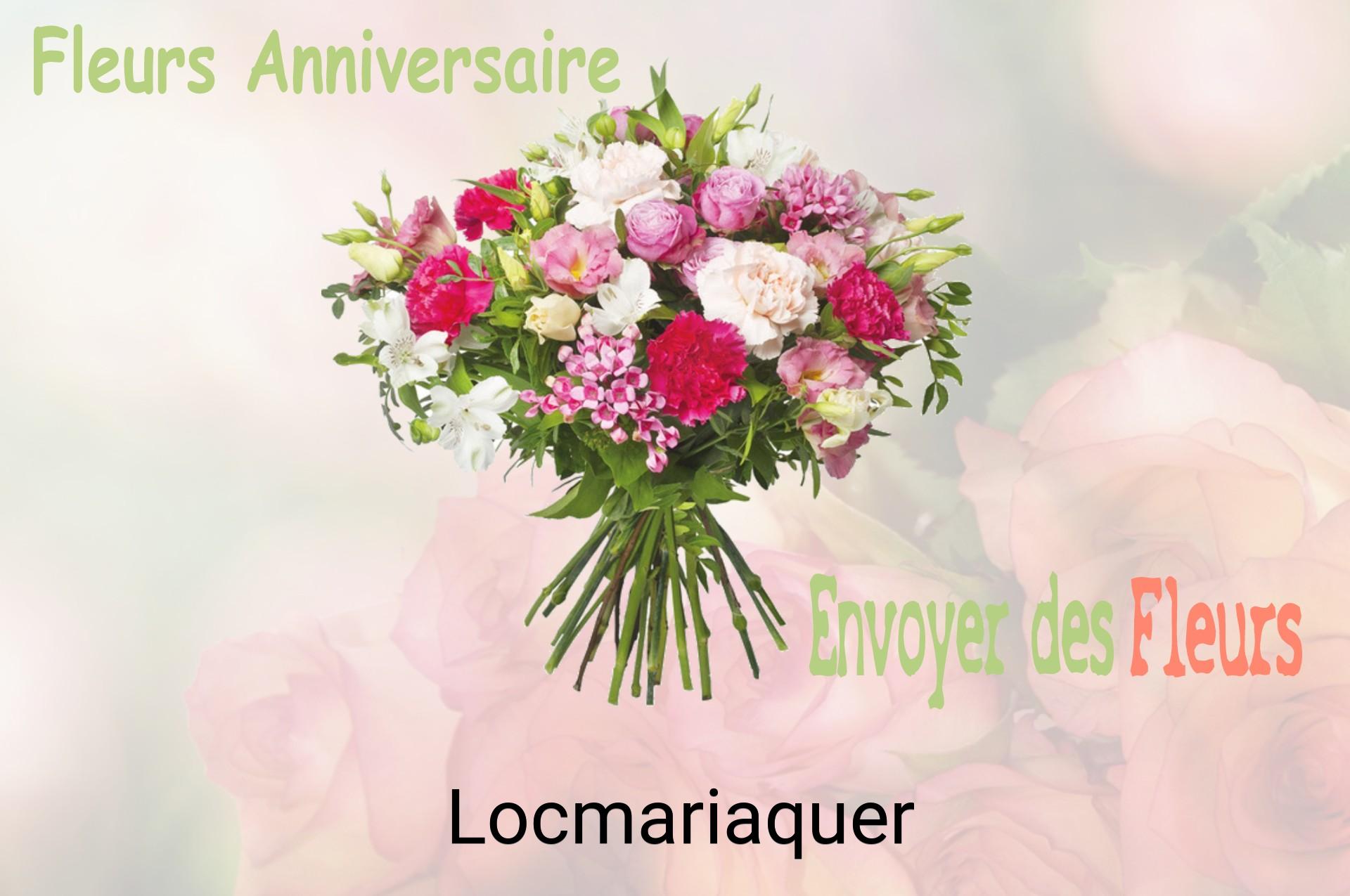 Bouquet de fleurs d’anniversaire livré à Locmariaquer